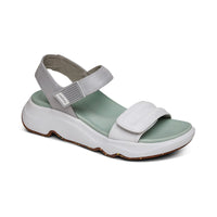 WOMEN'S AETREX WHIT SPORT SANDAL | MINT WHITE