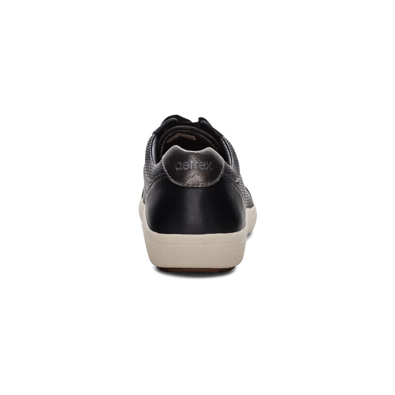 WOMEN'S AETREX COURTNEY SNEAKER | BLACK