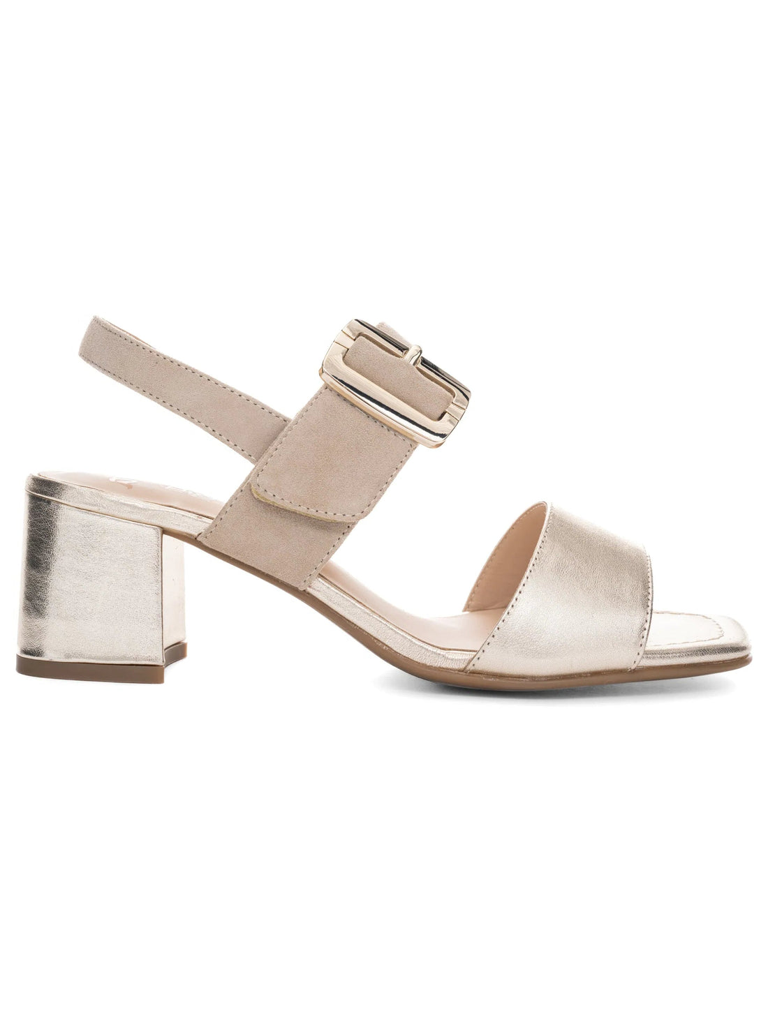 WOMEN'S ARA BORDEAUX HEEL | PLATINUM / SAND