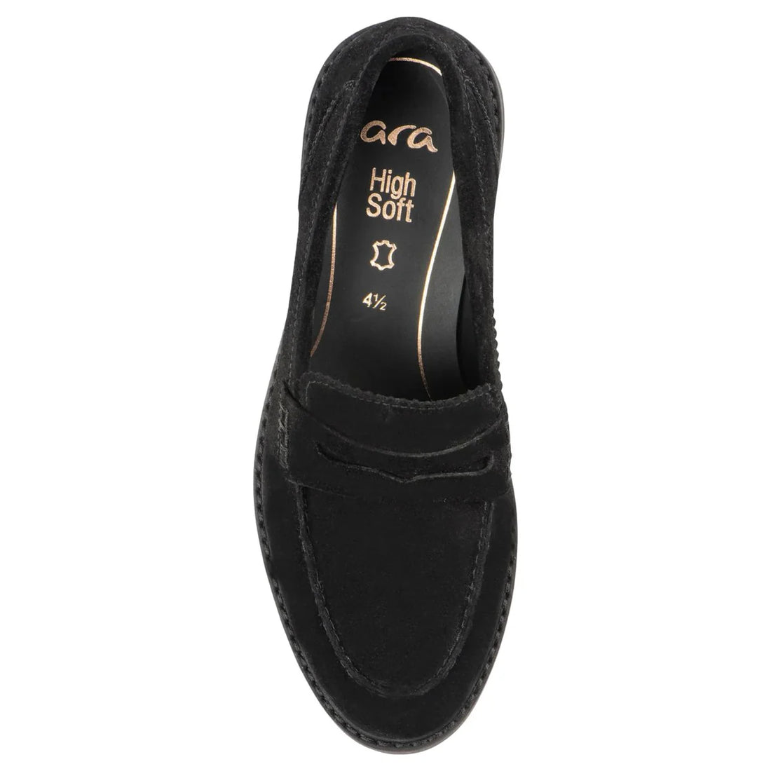 WOMEN'S ARA KALENDRA | BLACK SUEDE