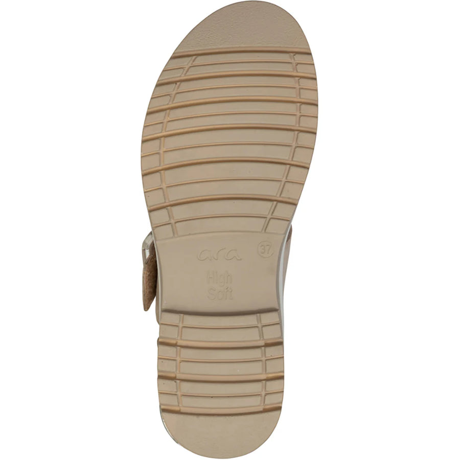 WOMEN'S ARA MARBELLA SANDAL | BLACK / LEOPARD