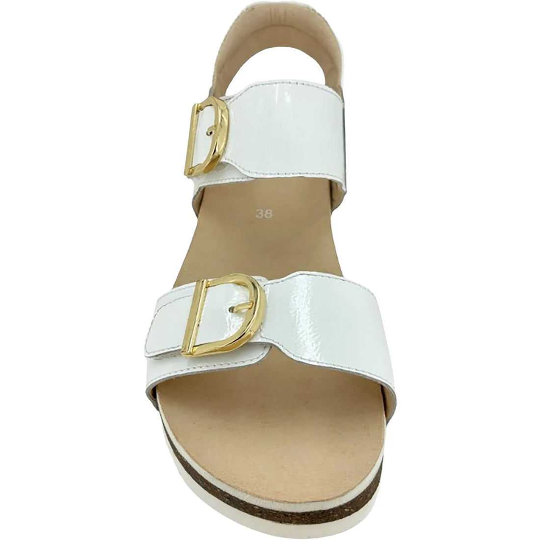WOMEN'S ARA NOVA ADJUSTABLE WEDGE SANDAL | WHITE 04