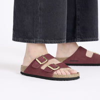 WOMEN'S BIRKENSTOCK ARIZONA SOFT FOOTBED | ZINFANDEL