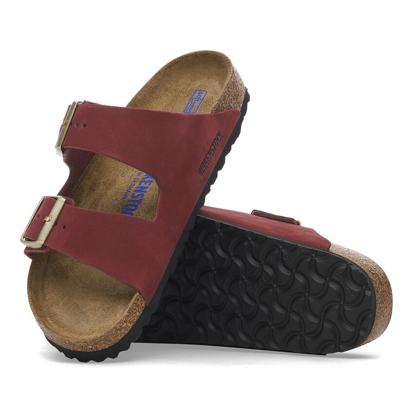 WOMEN'S BIRKENSTOCK ARIZONA SOFT FOOTBED | ZINFANDEL