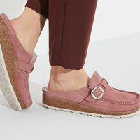 WOMEN'S BIRKENSTOCK BUCKLEY SHEARLING | MAROON