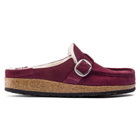 WOMEN'S BIRKENSTOCK BUCKLEY SHEARLING | MAROON