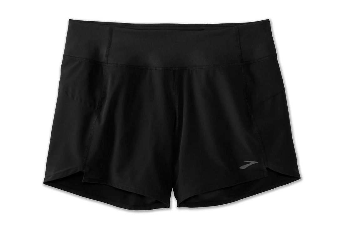 Black shorts on a white background