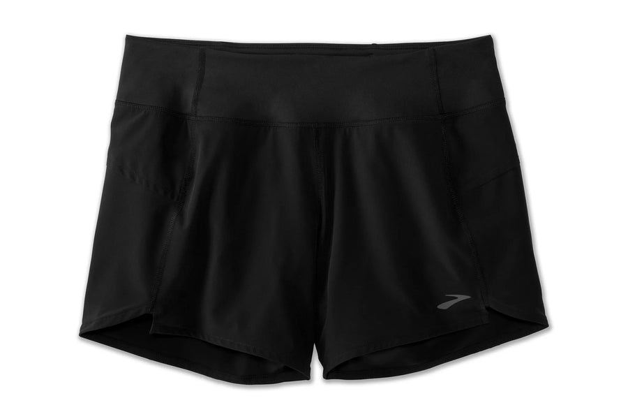 Black shorts on a white background