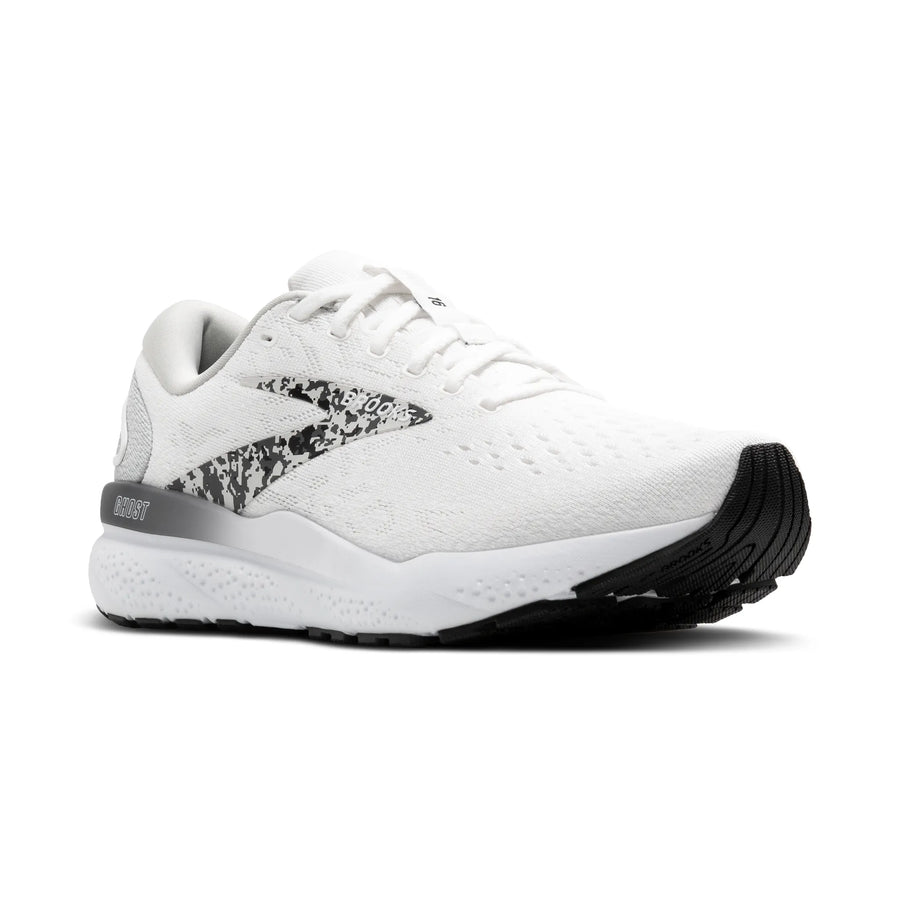 WOMEN'S BROOKS GHOST 16 | WHITE / OYSTER / LAVA