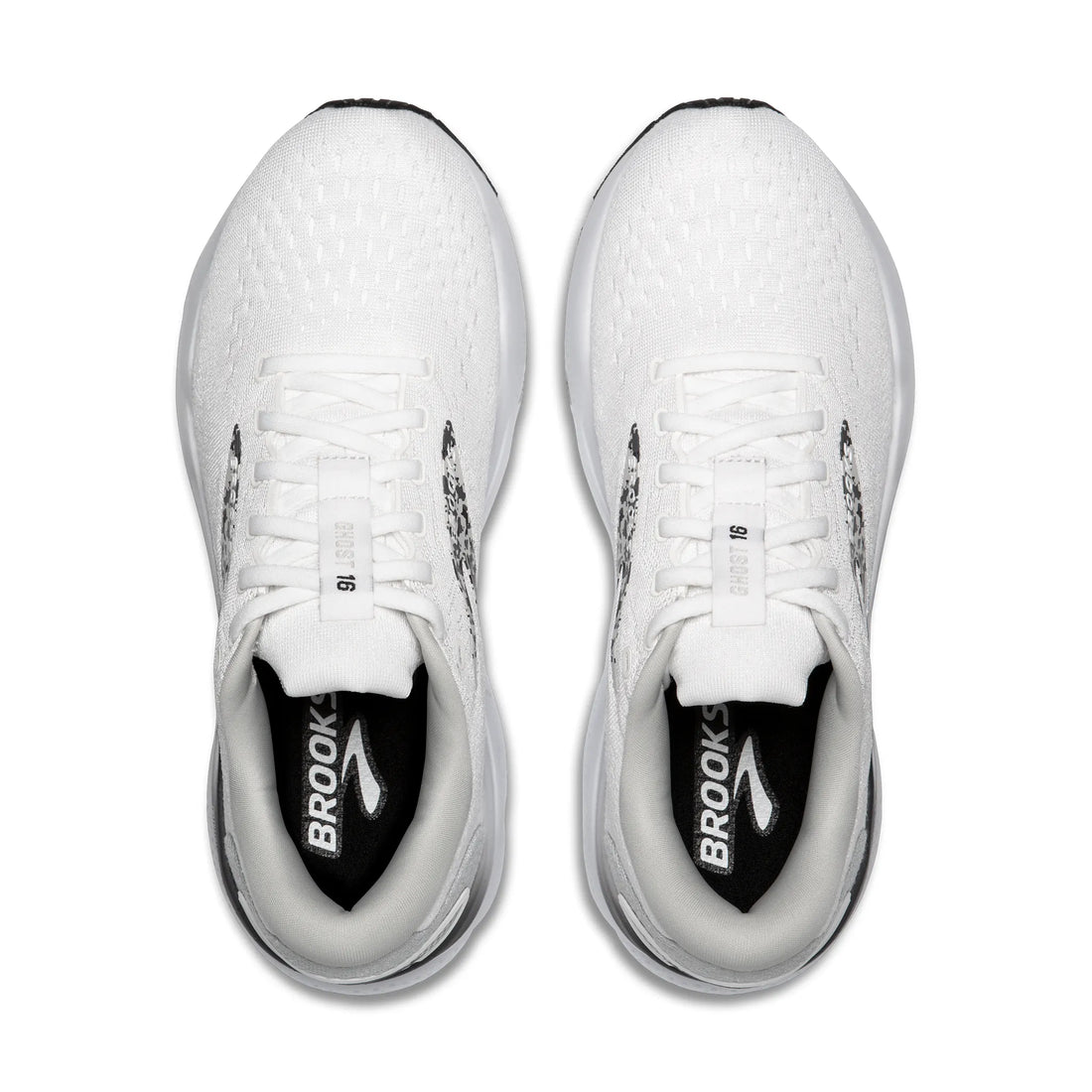 WOMEN'S BROOKS GHOST 16 | WHITE / OYSTER / LAVA