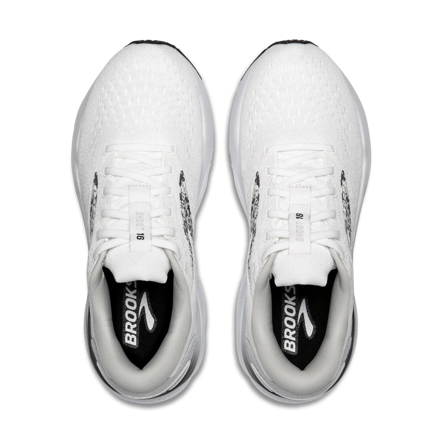 WOMEN'S BROOKS GHOST 16 | WHITE / OYSTER / LAVA