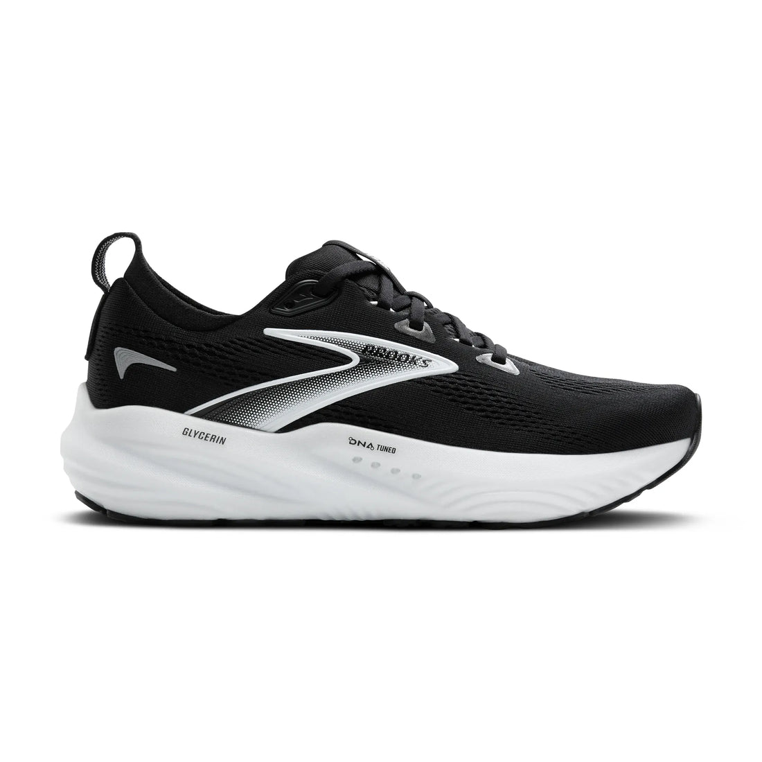 WOMEN'S BROOKS GLYCERIN 22 | BLACK / GREY / WHITE