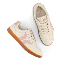 WOMEN'S C.O.B by CULTURE OF BRAVE FEARLESS SNEAKER | BEIGE / PINK WINGS