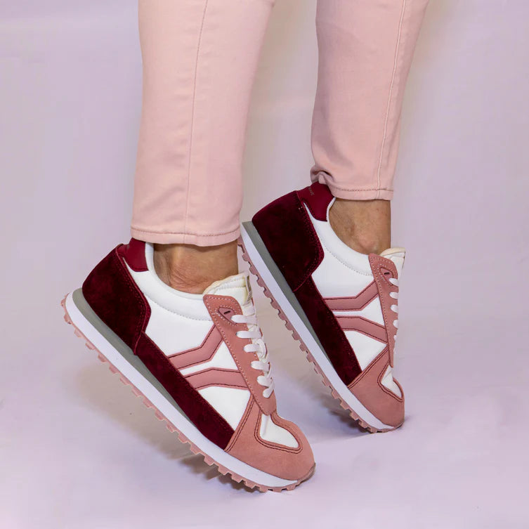 WOMEN'S C.O.B by CULTURE OF BRAVE JOY SNEAKER | PINK / CHERRY