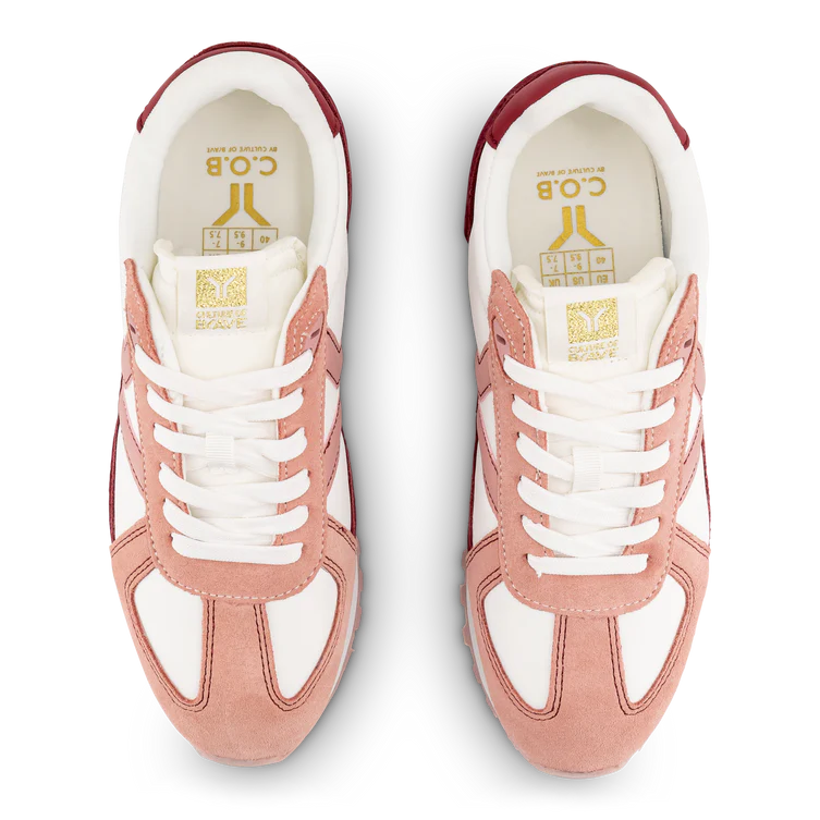 WOMEN'S C.O.B by CULTURE OF BRAVE JOY SNEAKER | PINK / CHERRY