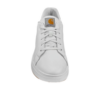 WOMEN'S CARHARTT DETROIT LEATHER SNEAKER | WHITE LEATHER