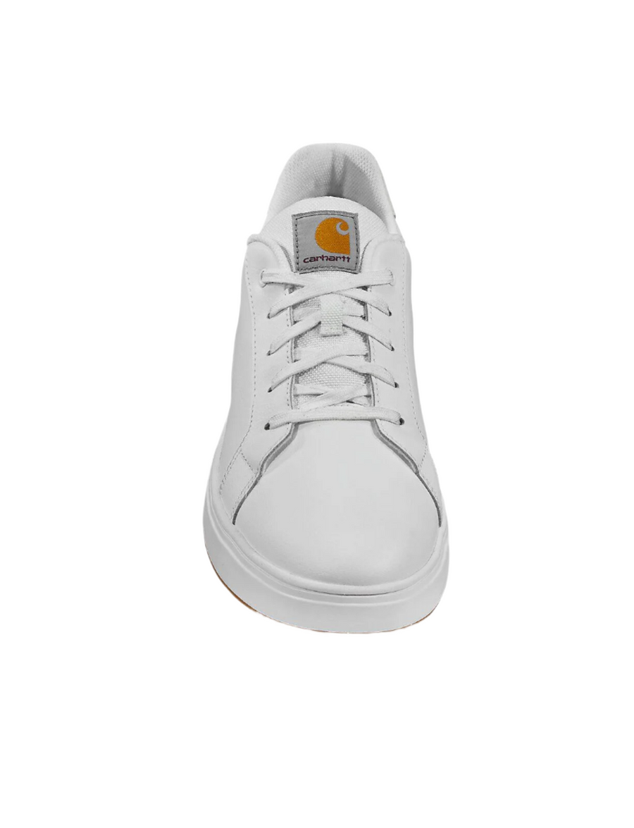 WOMEN'S CARHARTT DETROIT LEATHER SNEAKER | WHITE LEATHER