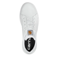 WOMEN'S CARHARTT DETROIT LEATHER SNEAKER | WHITE LEATHER