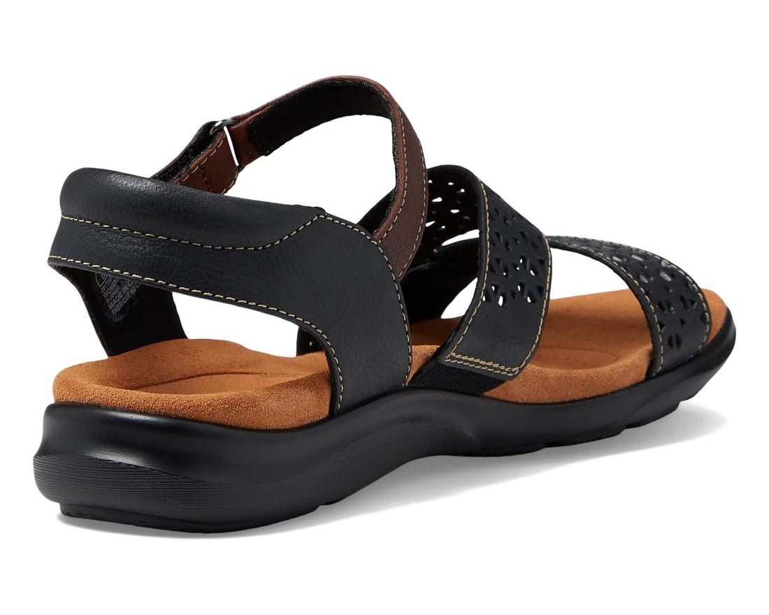 WOMEN'S CLARKS KITLY WAY SANDAL | BLACK