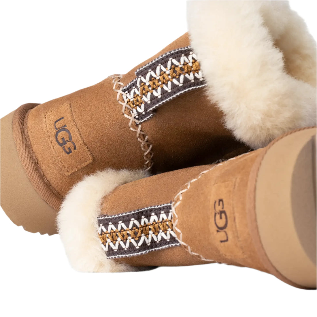 WOMEN'S UGG CLASSIC MINI ALPINE | CHESTNUT