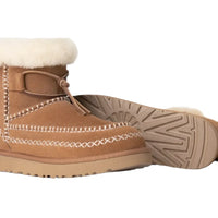 WOMEN'S UGG CLASSIC MINI ALPINE | CHESTNUT