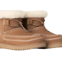 WOMEN'S UGG CLASSIC MINI ALPINE | CHESTNUT