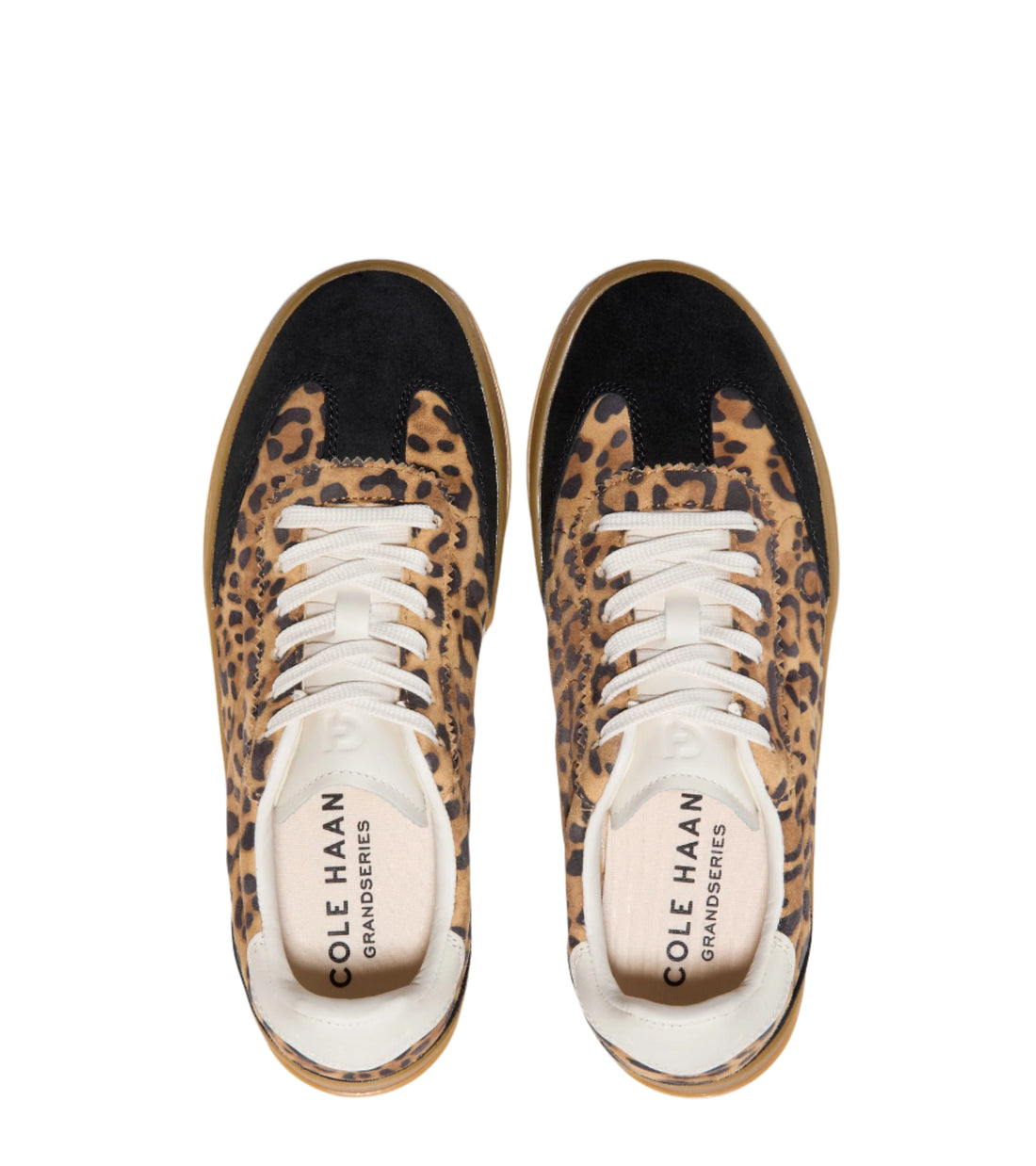 WOMEN'S COLE HAAN GRANDPRO BREAKAWAY SNEAKER | LEOPARD PRINT / BLACK