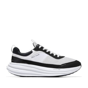 WOMEN'S COLE HAAN ORIGINALGRAND QUADSTREAK RUNNING SNEAKER | WHITE / BLACK / WHITE