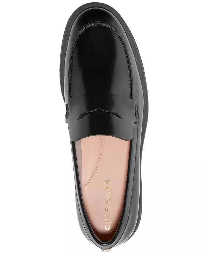 WOMEN'S COLE HAAN GENEVA LOAFER | BLACK LEATHER