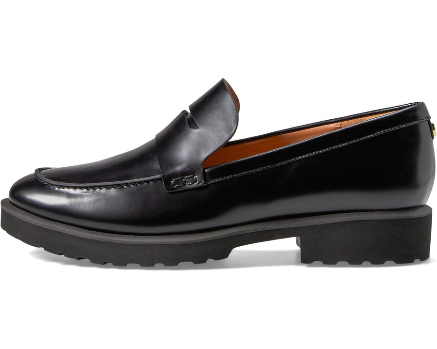 WOMEN'S COLE HAAN GENEVA LOAFER | BLACK LEATHER