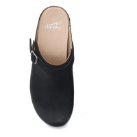 WOMEN'S DANSKO BERRY | BLACK BURNISHED NUBUCK MULE