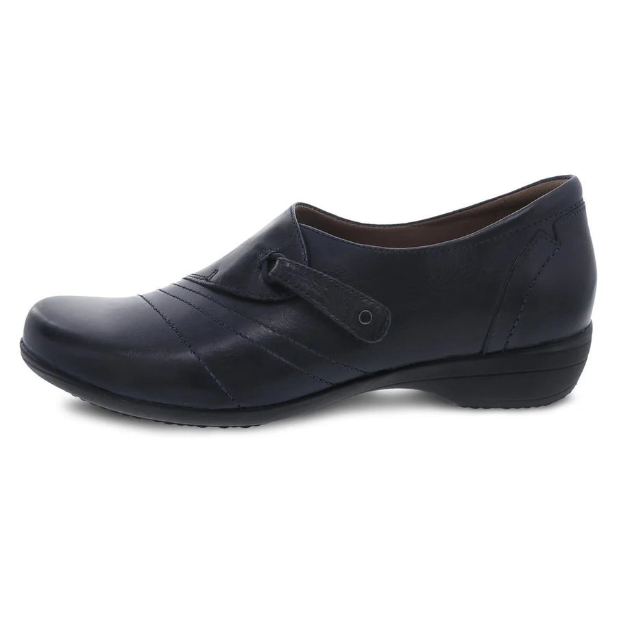 WOMEN'S DANSKO FRANNY | NAVY BURNISHED CALF