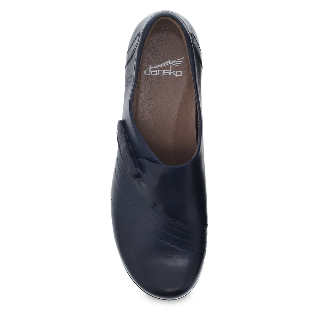 WOMEN'S DANSKO FRANNY | NAVY BURNISHED CALF