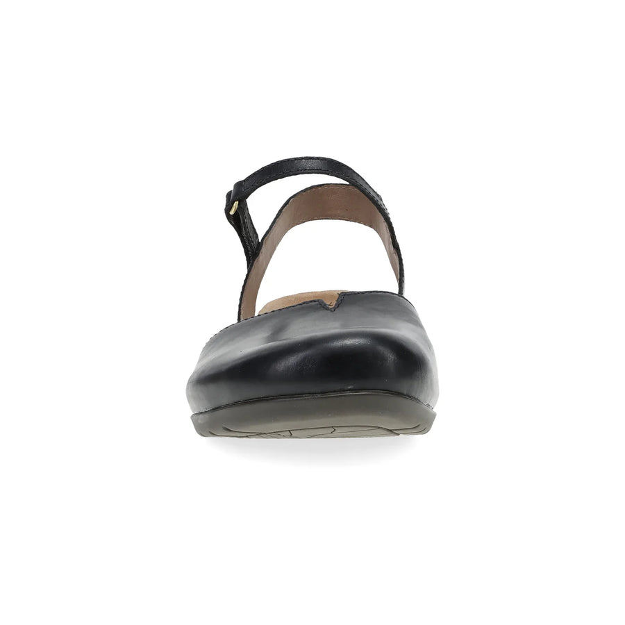 WOMEN'S DANSKO ROWAN MARY JANE | BLACK WAXY BURNISHED