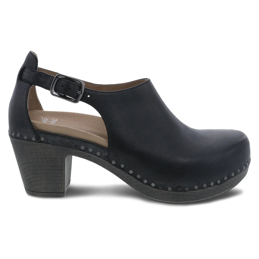 WOMEN'S DANSKO SASSY | BLACK MILLED BURNISHED