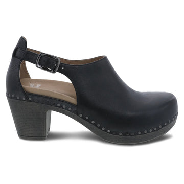 WOMEN'S DANSKO SASSY | BLACK MILLED BURNISHED