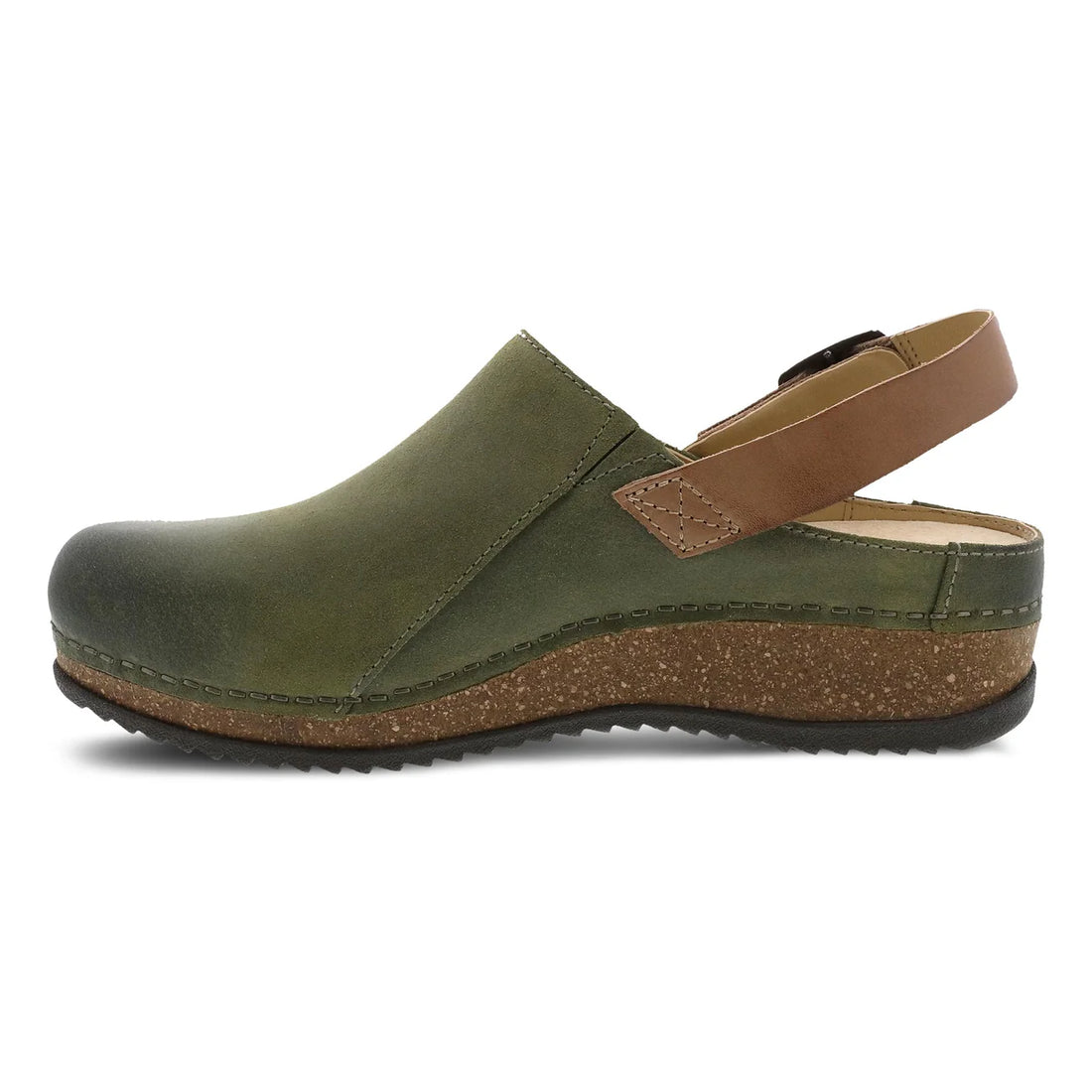 WOMEN'S DANSKO MERRIN | OLIVE BURNISHED SUEDE