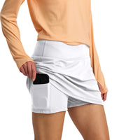 WOMEN'S FREE FLY ALL-DAY SKORT | BRIGHT WHITE