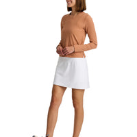 WOMEN'S FREE FLY ALL-DAY SKORT | BRIGHT WHITE
