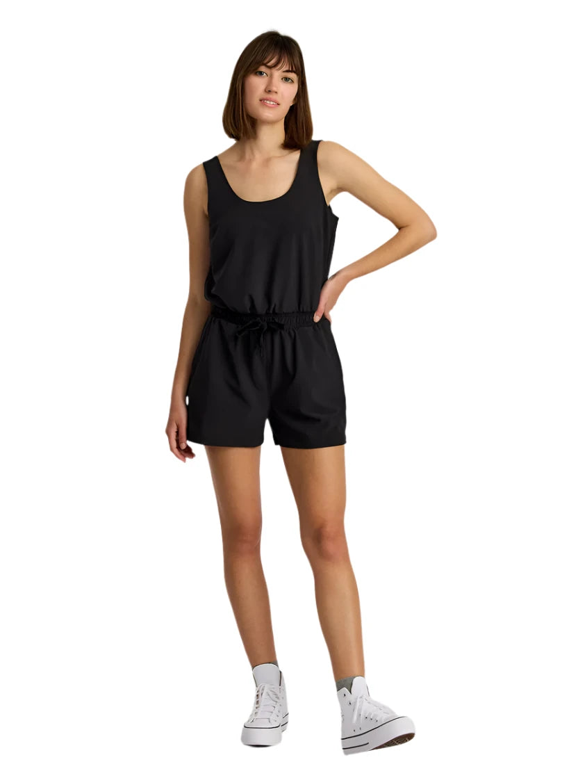 WOMEN'S FREE FLY BREEZE ROMPER | BLACK