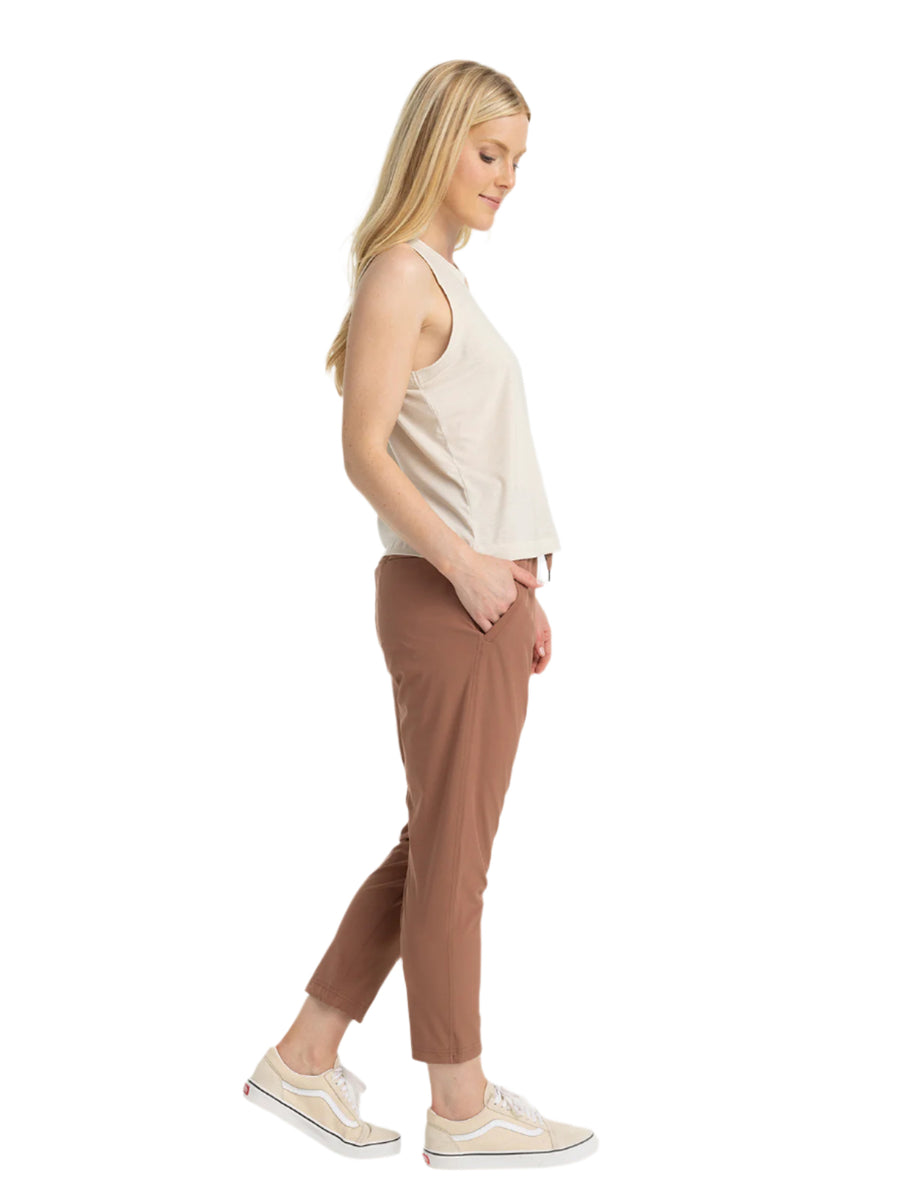 WOMEN'S FREE FLY ELEVATE LIGHTWEIGHT TANK | HEATHER BIRCH
