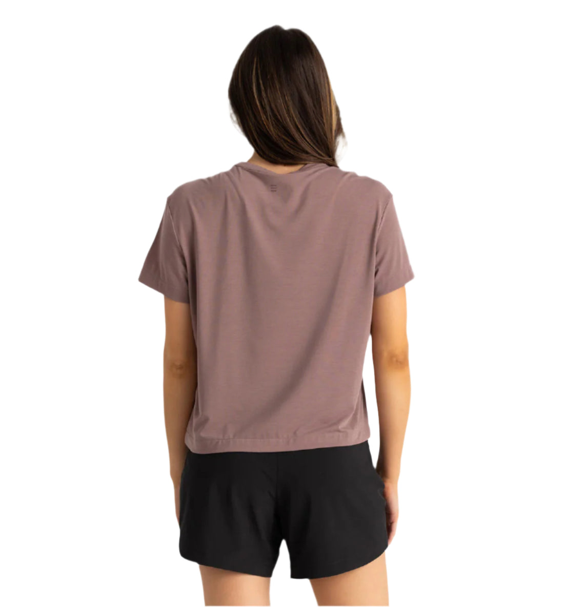WOMEN'S FREE FLY ELEVATE LIGHTWEIGHT TEE | FIG
