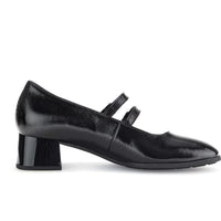 WOMEN'S GABOR 51.370.97 DOUBLE STRAP PUMP | BLACK PATENT