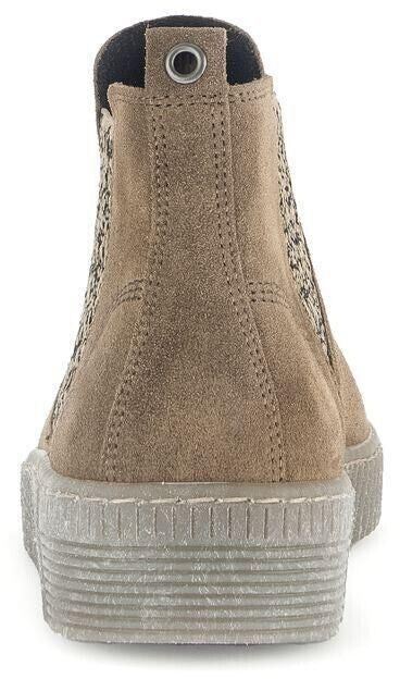 WOMEN'S GABOR 53.731.10 CHELSEA BOOT | BEIGE SUEDE