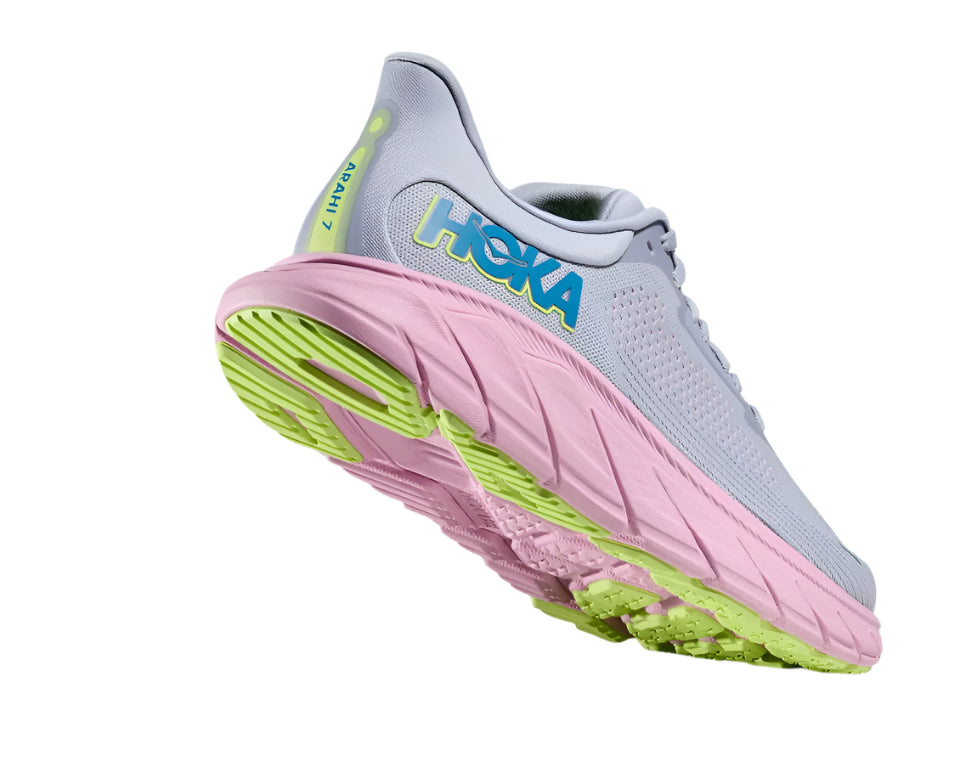 WOMEN'S HOKA ARAHI 7 | GULL / PINK TWILIGHT