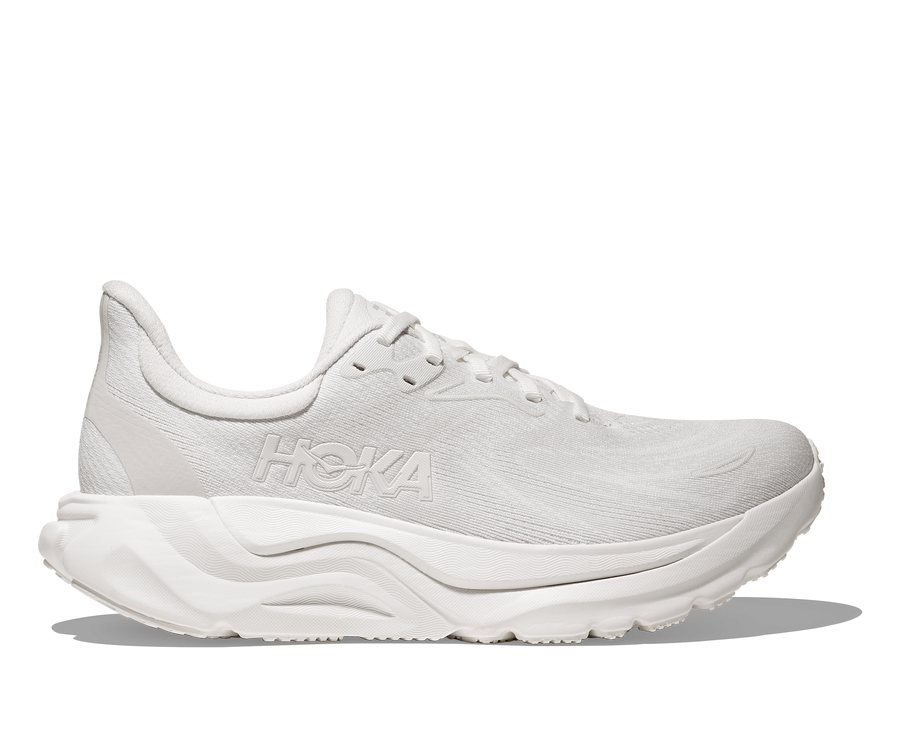 WOMEN'S HOKA ARAHI 8 | WHITE / WHITE