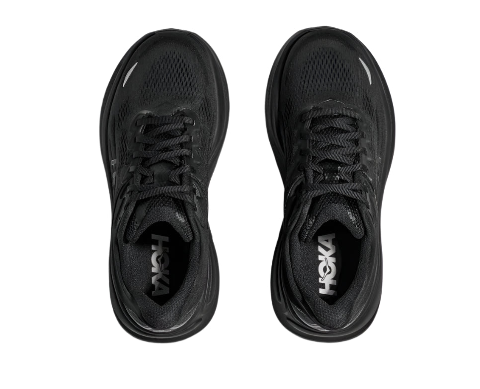 WOMEN'S HOKA BONDI 9 | BLACK / BLACK