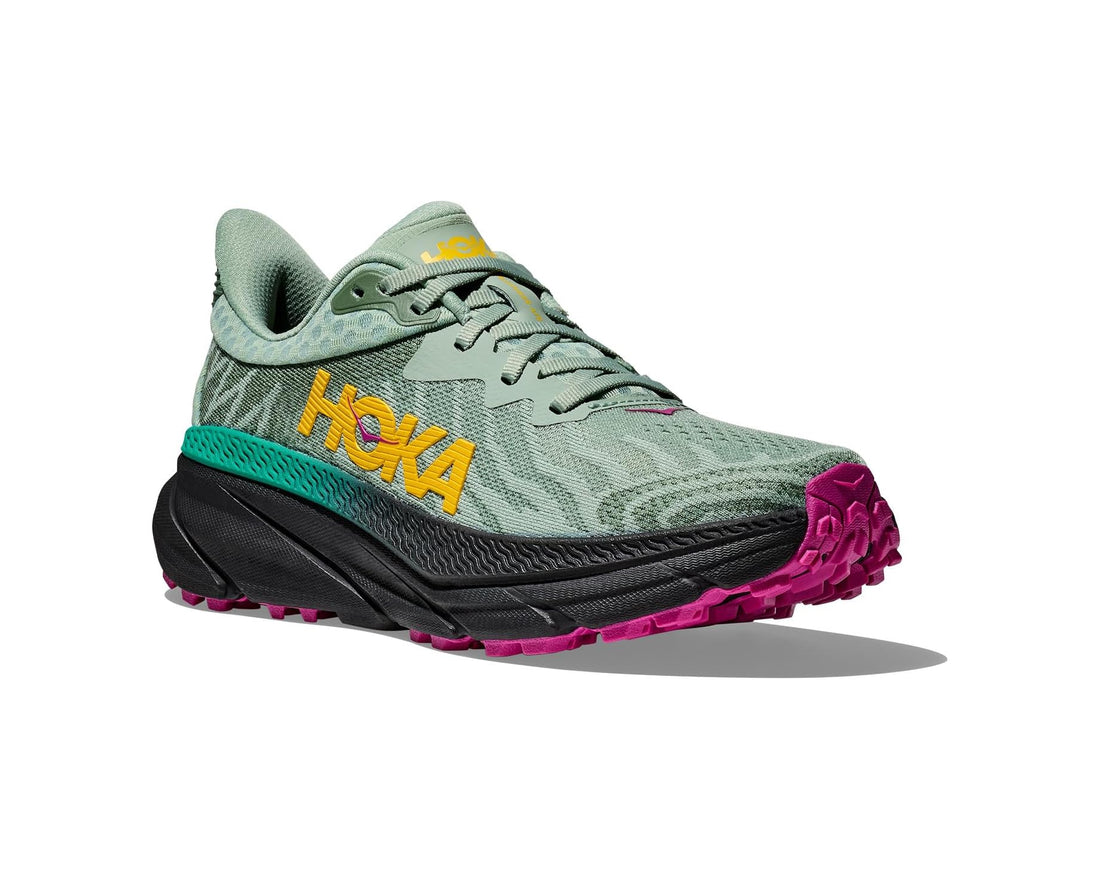 WOMEN'S HOKA CHALLENGER ATR 7 | ALOE VERA / BLACK