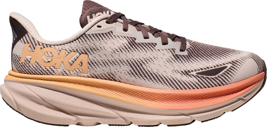 WOMEN'S HOKA CLIFTON 9 GTX | COSMIC PEARL / SMOKY QUARTZ