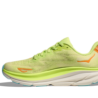 WOMEN'S HOKA CLIFTON 9 | LETTUCE / SOLAR FLARE